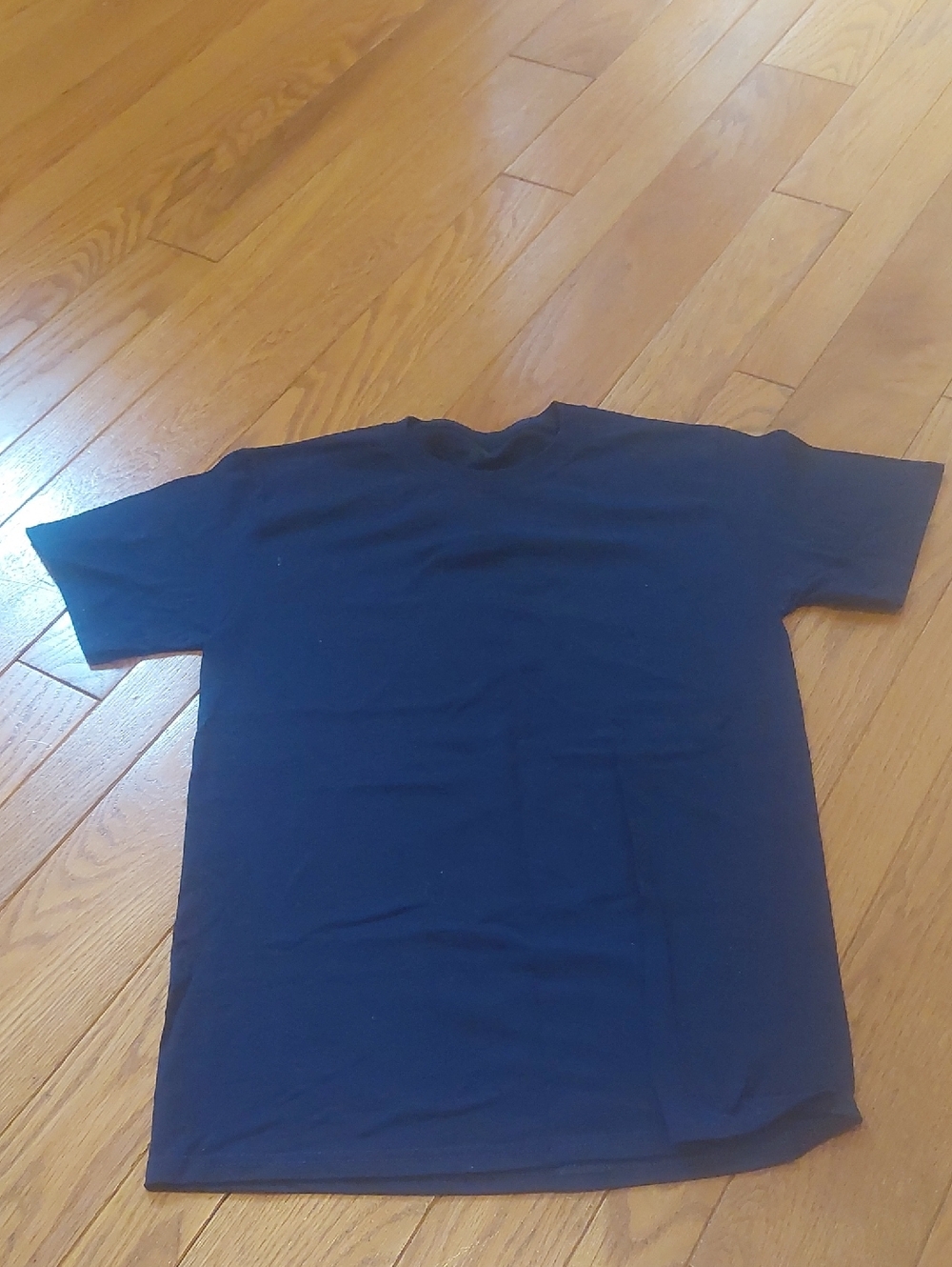 Fruit Of The Loom Navy Crew Neck T-Shirt